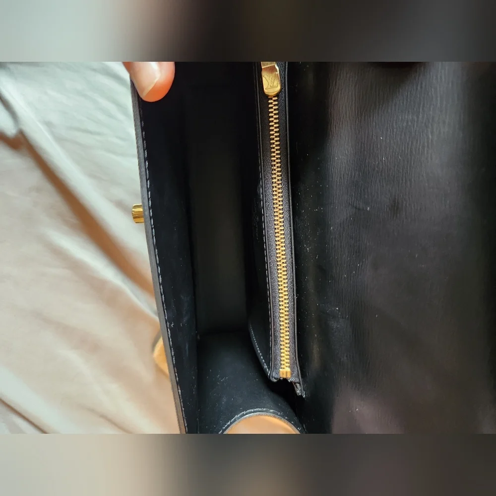 Louis Vuitton Black Epi Leather Malesherbes Bag - Picture 9 of 16